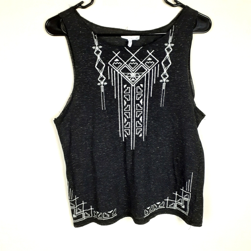 O'Neill tank top grey southwest grey aztec geo
